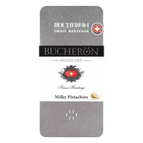 Шоколад молочный Bucheron с фисташками 100 г в Дикси