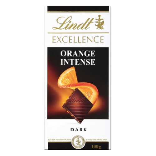 Шоколад темный Lindt excellence апельсин 100 г в Дикси