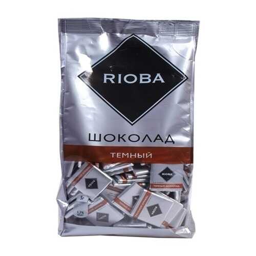 Шоколад темный Rioba 51% 145 штук 800 г в Дикси