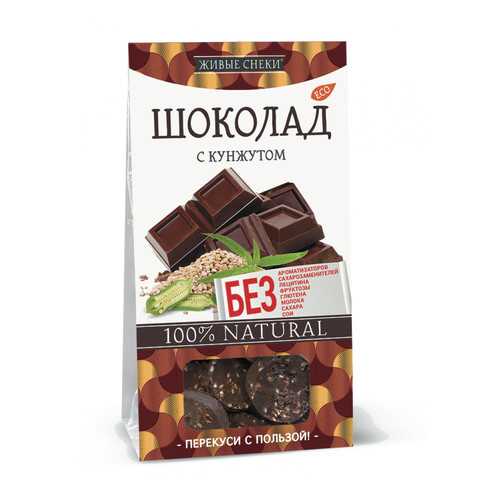 Шоколад Живые снеки с кунжутом 4*100 г в Дикси