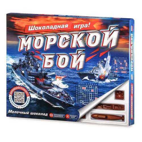 Шоколадная игра Вкусные идеи морской бой 180 г 28х22х2 Россия в Дикси