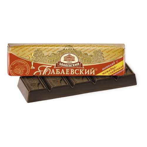 Шоколадный батончик Бабаевский темный с помадно-сливочной начинкой 50 г 20 штук в Дикси