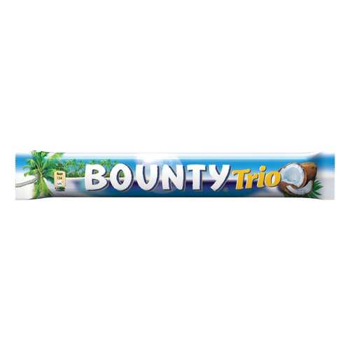 Шоколадный батончик BOUNTY ТRIO 82,5г*6 шт в Дикси