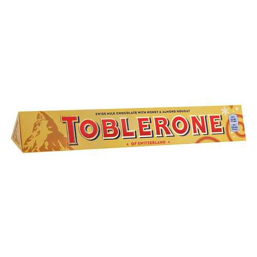 TOBLERONE шоколад молочный медово-миндальная нуга 200г в Дикси