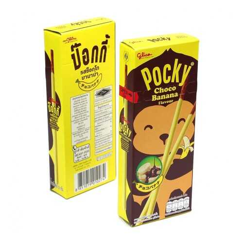Палочки Pocky Glico банан в шоколаде 25 г в Дикси