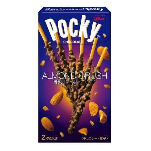 Палочки Pocky Glico в шоколаде миндаль 46.2 г в Дикси