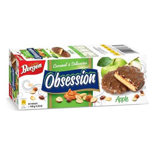 Печенье BERGEN Obsession Apple 140г в Дикси