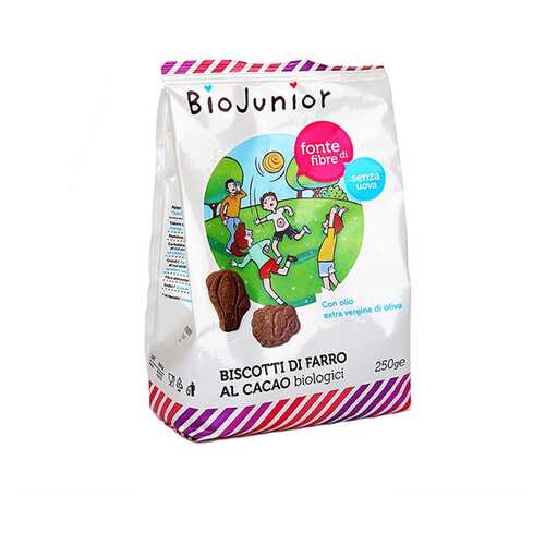 Печенье BioJunior из спельты с какао bio 250 г в Дикси