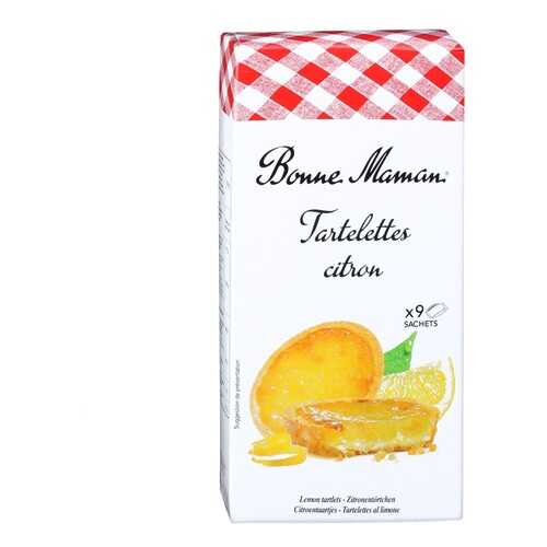 Печенье Bonne Maman Tartelettes с лимонной начинкой 125г в Дикси