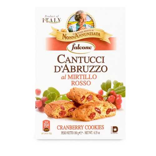 Печенье Cantucci D'Abruzzo с клюквой, Falcone, 180 г в Дикси