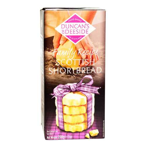 Печенье Duncan’s of Deeside Family Recipe 200 г в Дикси
