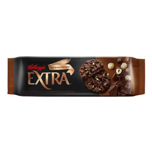 Печенье Kellogg's Extra гранола с шоколадом и фундуком 150 г в Дикси