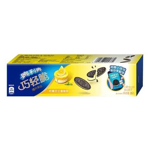 Печенье Oreo со вкусом лимона и чизкейка 95 г в Дикси