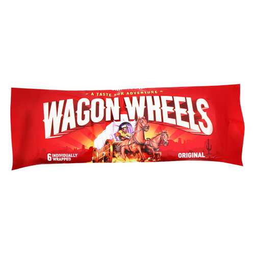 Печенье Wagon wheels Original с суфле 216г в Дикси