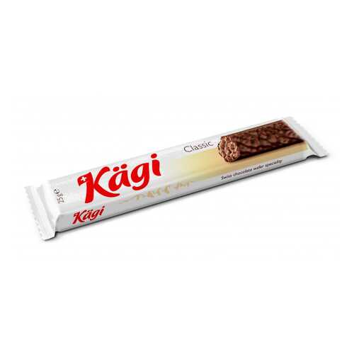 Вафли Kaegi Classic в молочном шоколаде 24*25 г в Дикси