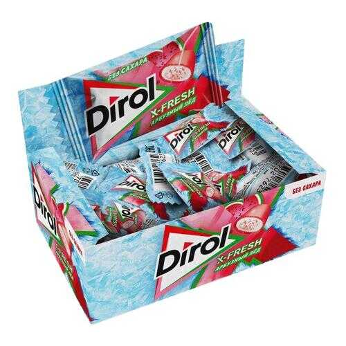 DIROL X-FRESH жевательная резинка арбузный лед 2г по 100 шт в Дикси