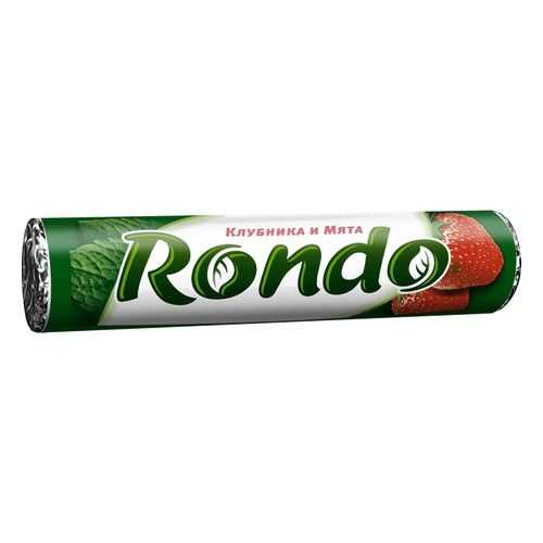 Освежающие конфеты Rondo клубника и мята 30 г в Дикси