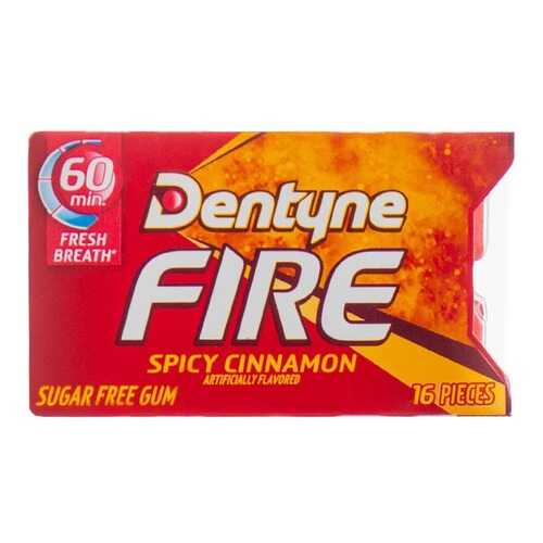 Жевательная резинка Dentyne Fire 24г США в Дикси