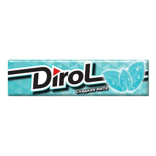 Жевательная резинка Dirol сладкая мята 13.6 г в Дикси