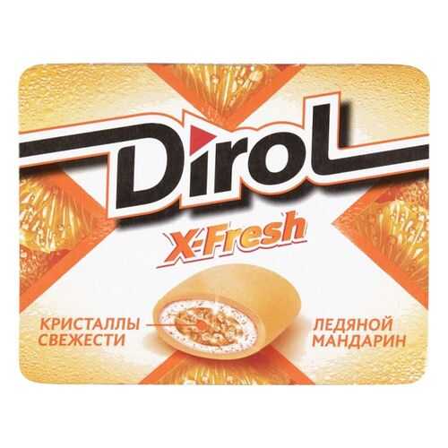 Жевательная резинка Dirol x-fresh ледяной мандарин 16 г в Дикси