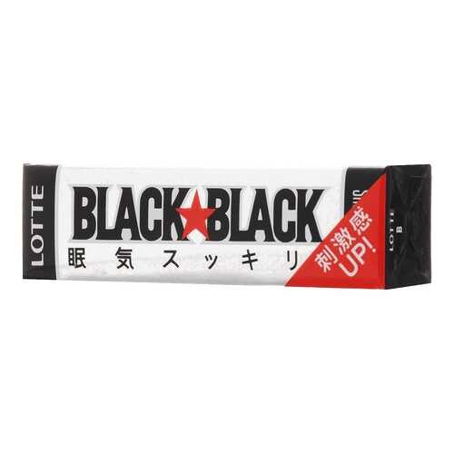 Жевательная резинка Lotte black black в Дикси
