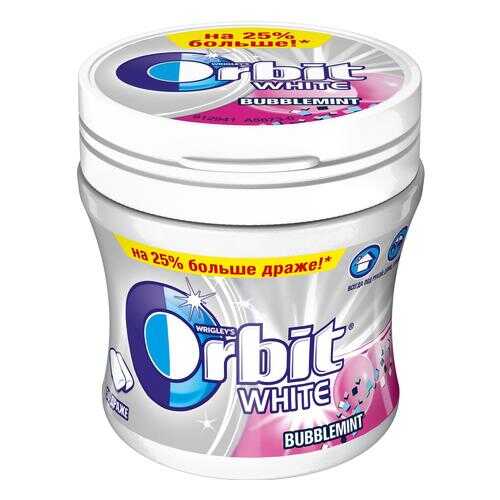 Жевательная резинка Orbit белоснежный bubblemint мини-банка 6 штук 68 г в Дикси