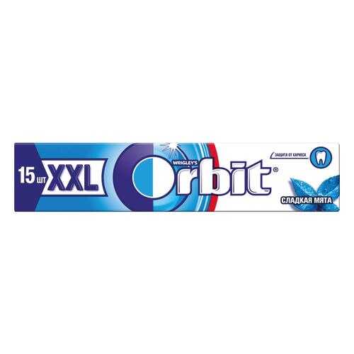 Жевательная резинка Orbit сладкая мята XXL 20 штук 20.4 г в Дикси