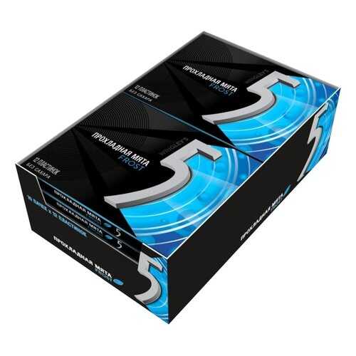 Жевательная резинка Wrigley's 5 frost 31.2 г 10 штук в Дикси