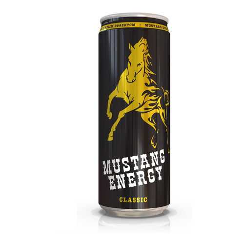 Mustang Energy Энергетический напиток Mustang Energy, Classic, 0,5 в Дикси