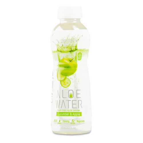 Напиток безалкогольный PurePlus негазированный Aloe Water со вкусом огурца и яблока 500 мл в Дикси