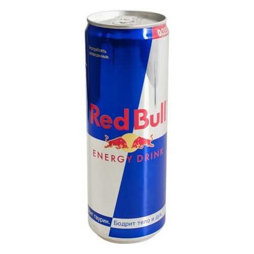 Напиток энергетический Red Bull жестяная банка 0.355 л в Дикси