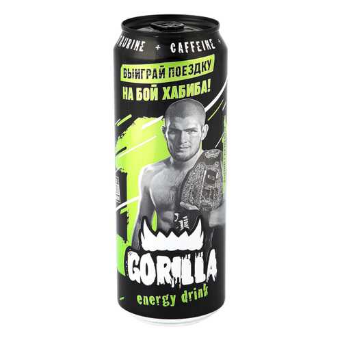 Напиток Gorilla энергетический 450мл в Дикси