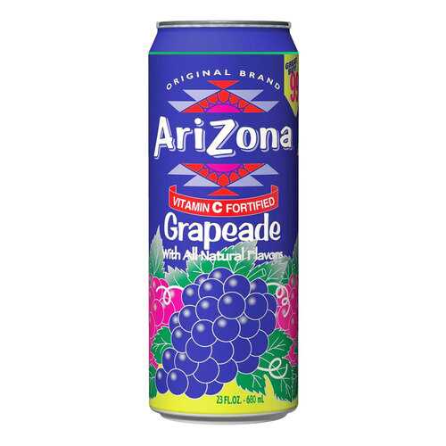 Напиток Arizona grapeade в Дикси