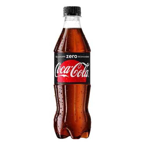 Напиток газированный Coca-Cola zero пластик 0.5 л в Дикси