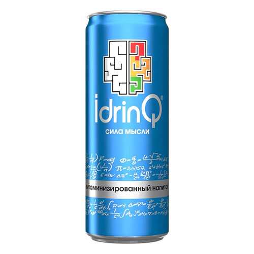 Напиток IdrinQ витаминизированный сила мысли 330 мл в Дикси