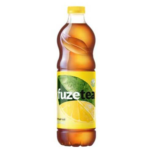 Черный чай Fuzetea лимон 1.5 л в Дикси