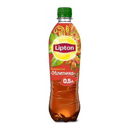 Холодный чай Lipton облепиха по-русски 0.5 л в Дикси