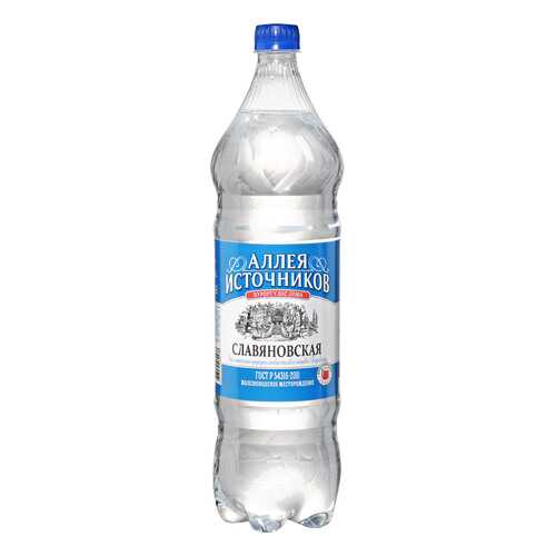 Вода СЛАВЯНОВСКАЯ газ пэт 1,5л*6 шт в Дикси