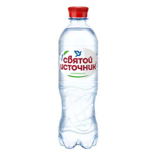 Вода СВЯТОЙ ИСТОЧНИК газ пэт 0,5л*12 шт в Дикси