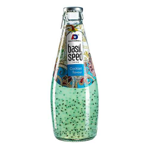 Напиток Basil Seed с ароматом фруктового коктейля стекло 0.29 л в Дикси