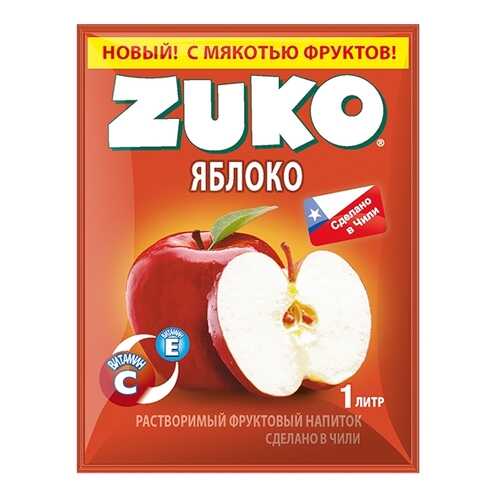 Напиток Zuko яблоко растворимый в Дикси