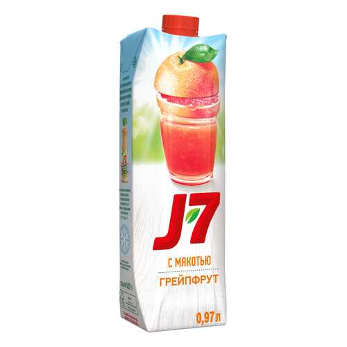Нектар J7 грейпфрут 0.97 л в Дикси