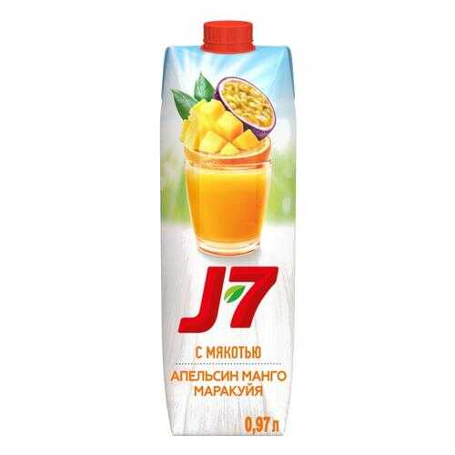Нектар манго-маракуйя-апельсин J7 premium edition 0.97 л в Дикси