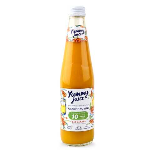 Нектар Yummy juice облепиховый без сахара в Дикси