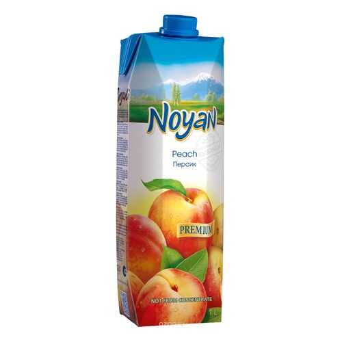 Персиковый нектар Noyan premium 1 л в Дикси