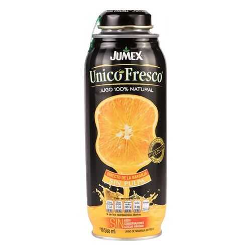 Сок апельсин Jumex unico fresco jugo naranja sin pulpa 500 мл в Дикси