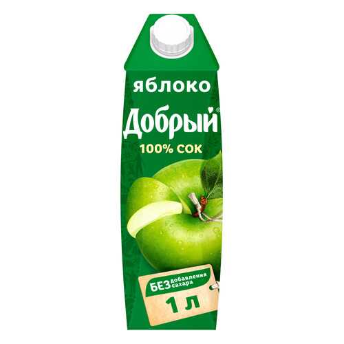 Сок Добрый яблоко 1 л в Дикси