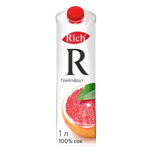 Сок Rich грейпфрут 1 л в Дикси