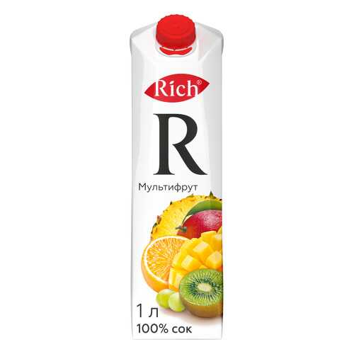 Сок Rich мультифрут 1 л в Дикси